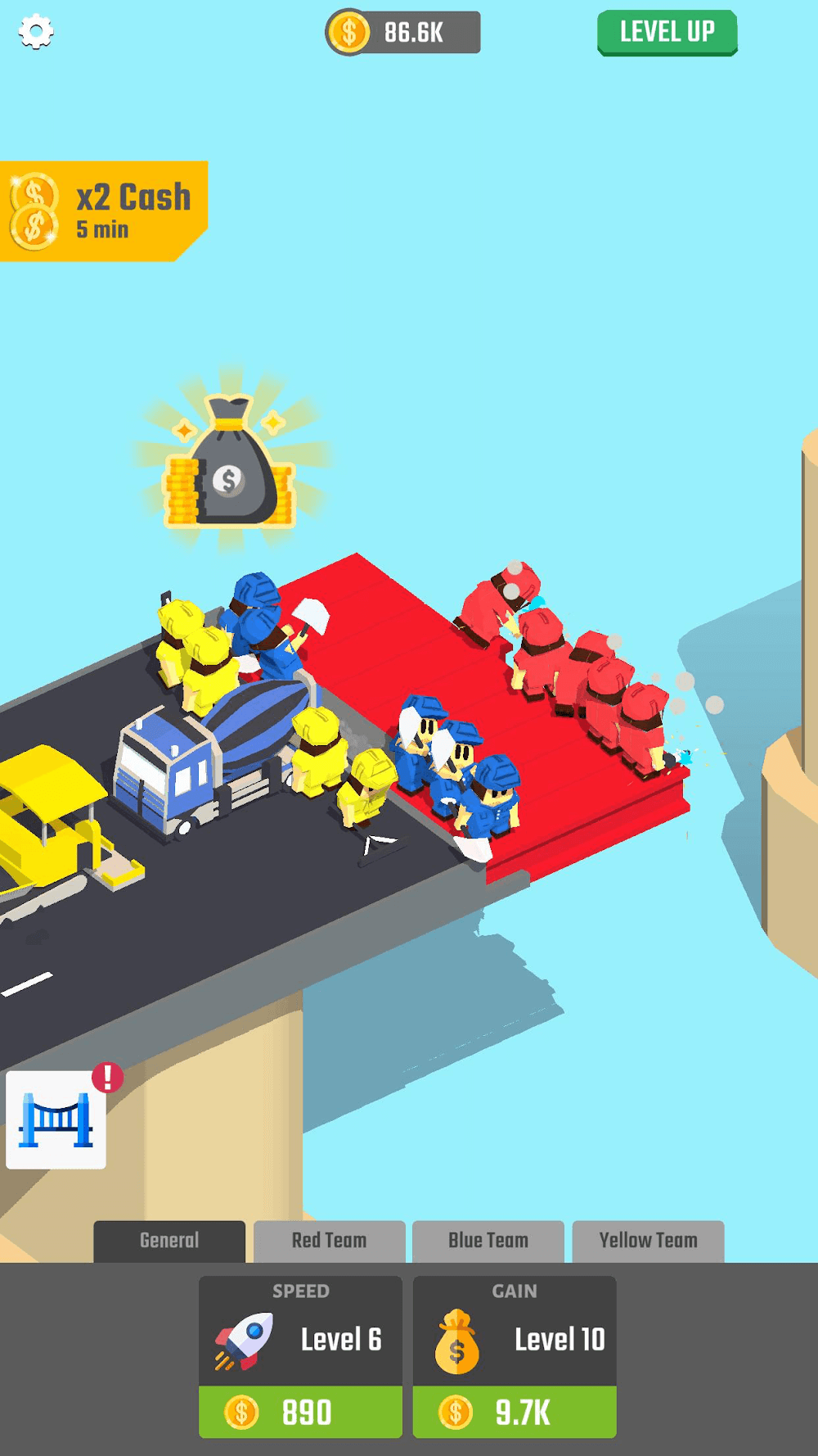 Captura de pantalla 4 del juego Bridge Idle