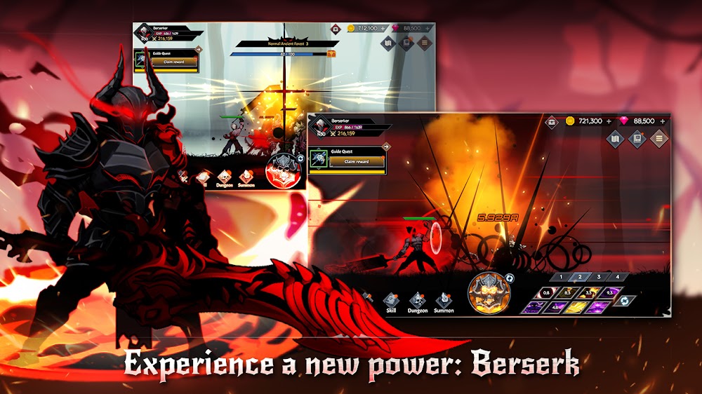 Captura de pantalla 3 de IDLE Berserker