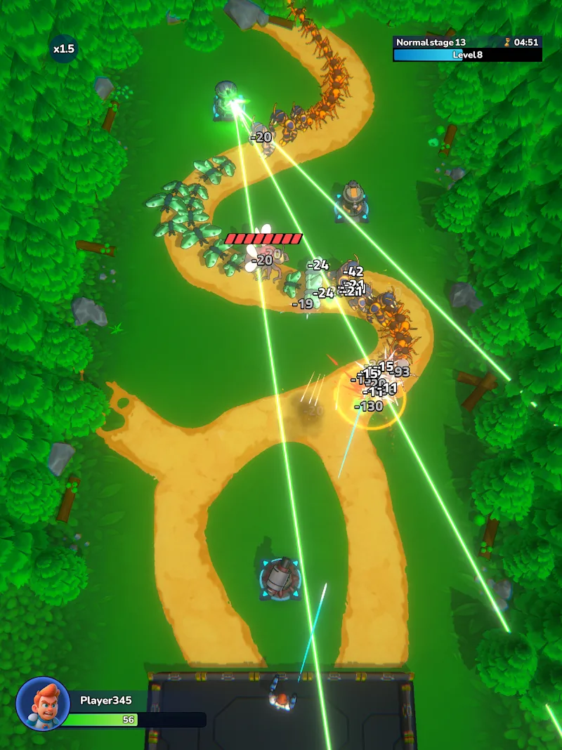 Captura de pantalla 6 de Bugs Attack Tower Defence