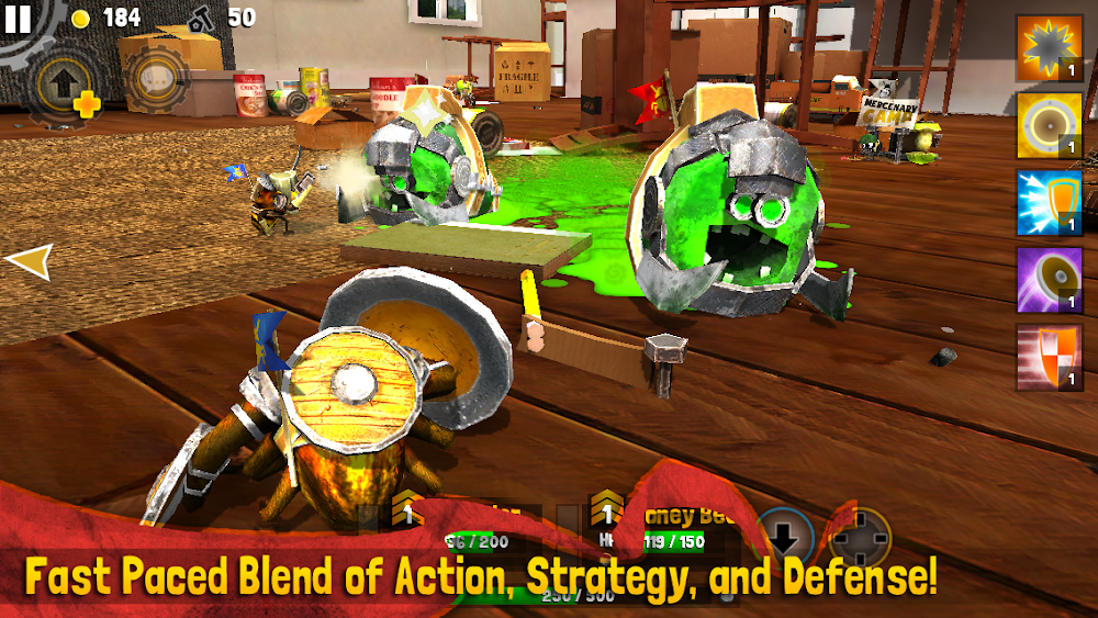 Captura de pantalla 4 de Bug Heroes 2: Premium