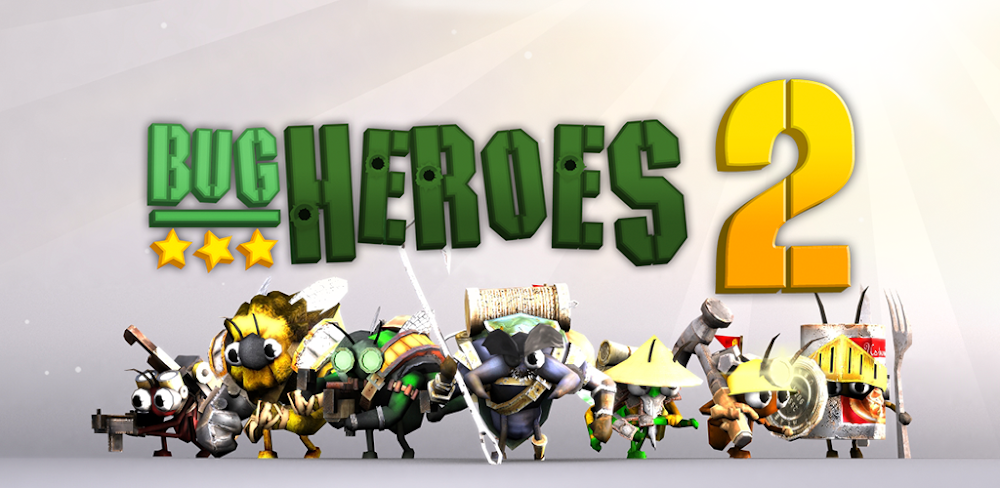 Captura de pantalla 1 de Bug Heroes 2: Premium