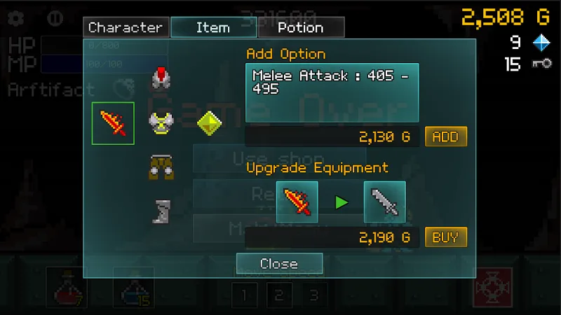 Capture d'écran de Buff Knight 7