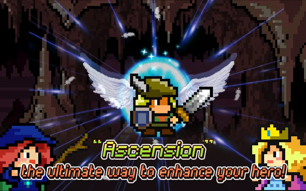 Captura de pantalla de jugabilidad 6 de Buff Knight Advanced