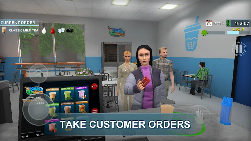 Vista previa del gameplay de Bubble Tea Revolution 6
