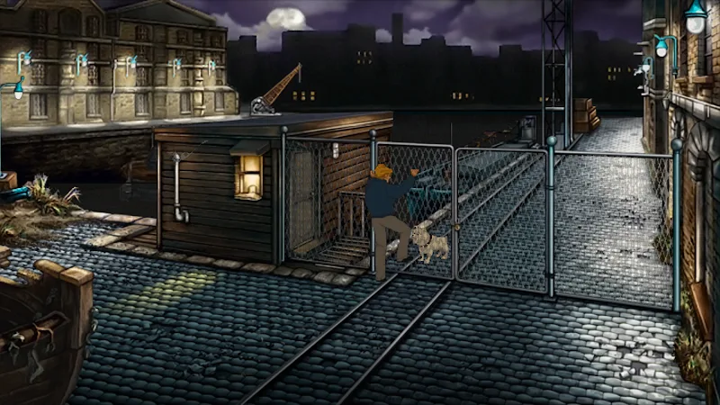 Tangkapan layar gameplay Broken Sword 2: Remastered 6