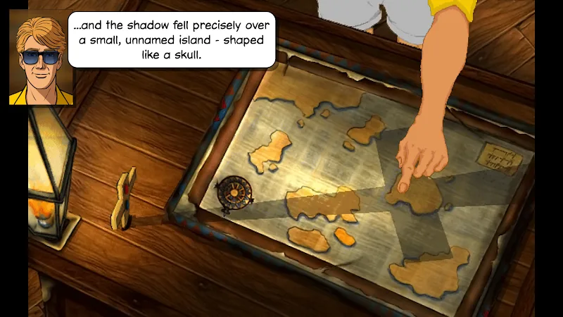 Tangkapan layar gameplay Broken Sword 2: Remastered 3