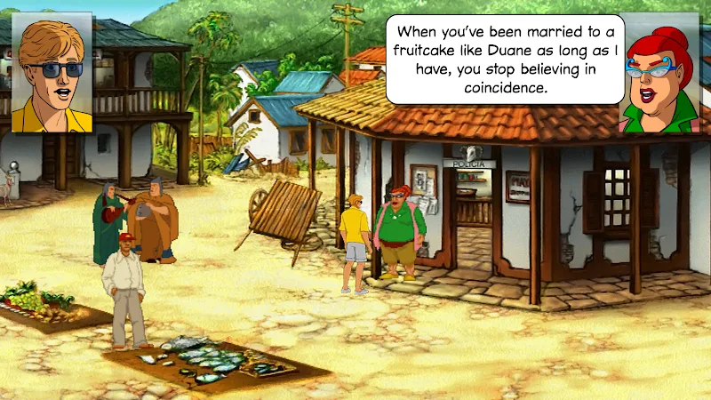 Tangkapan layar gameplay Broken Sword 2: Remastered 2