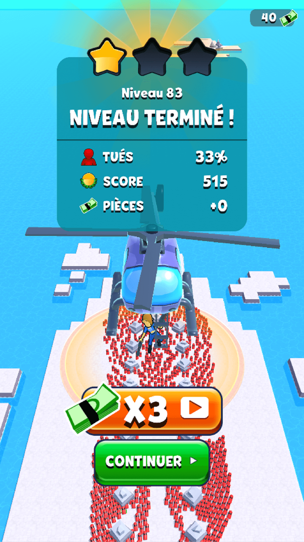Capture d'écran de gameplay de Bullet Rush! 6