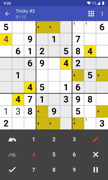 Andoku Sudoku 3 gameplay preview 5