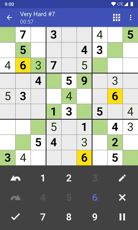 Andoku Sudoku 3 gameplay preview 6