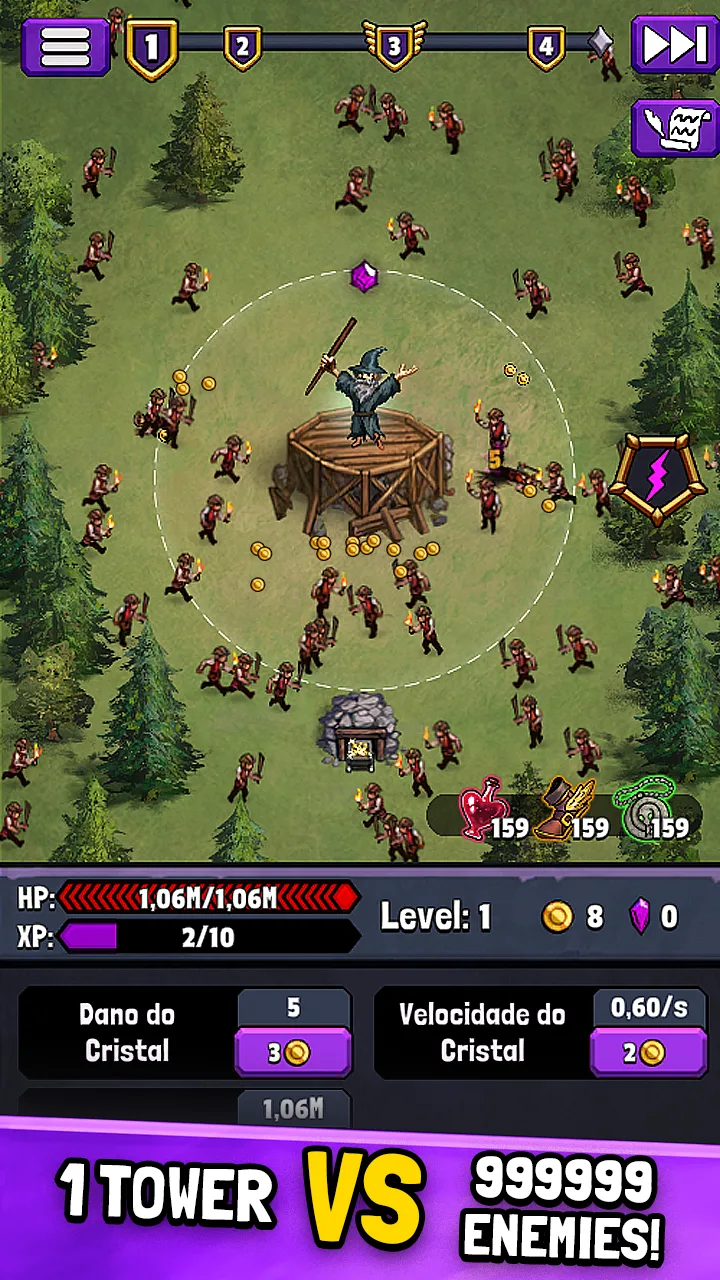 Evil Tower - Idle Defense TD: Screenshot 2