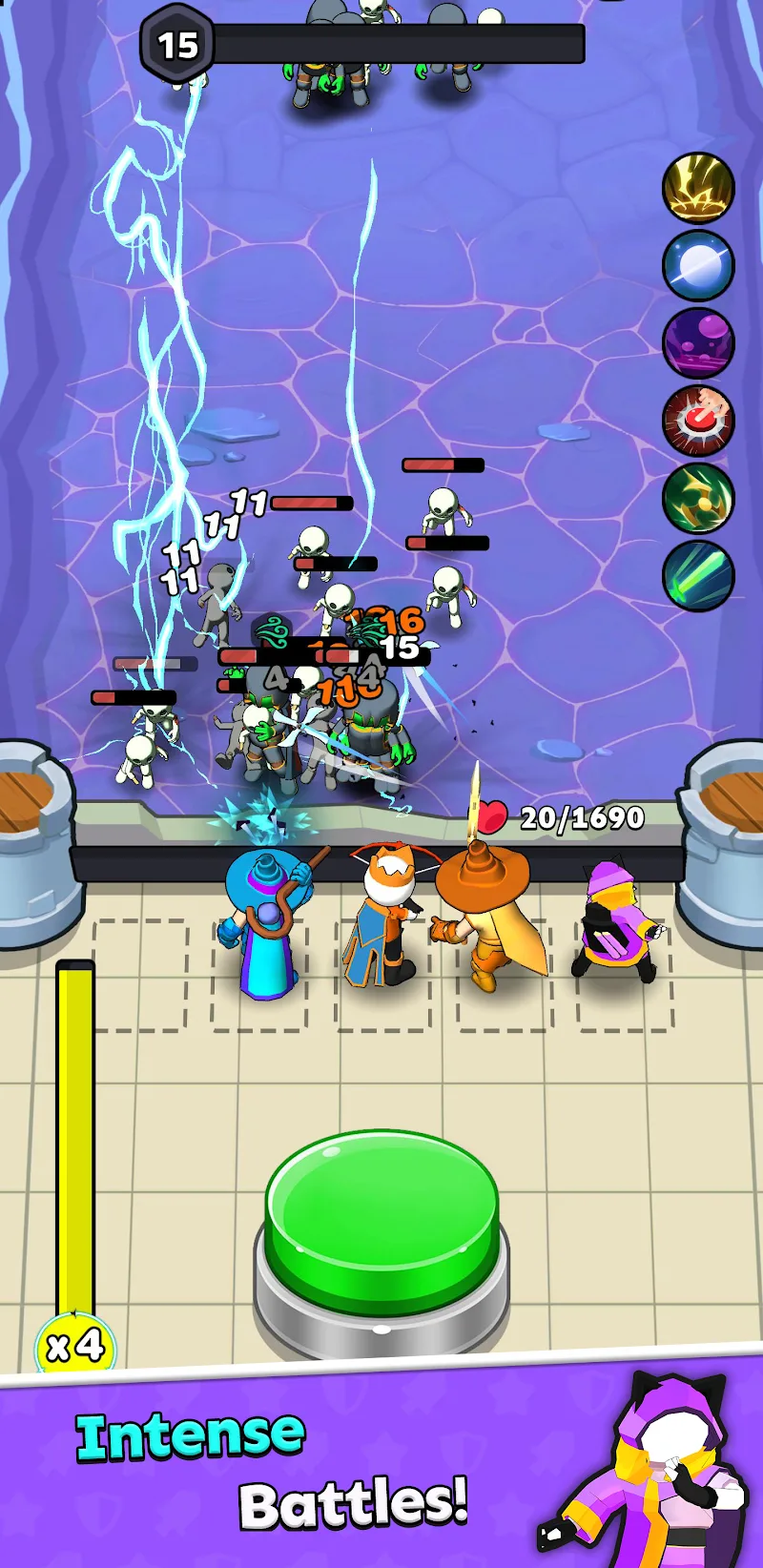 Captura de pantalla de Button Clash 4