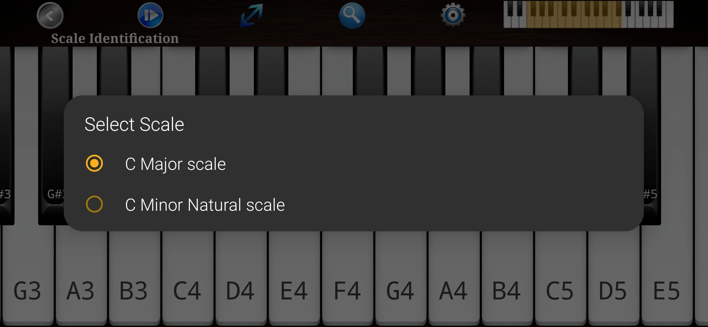 Captura de pantalla 5 de Piano Ear Training