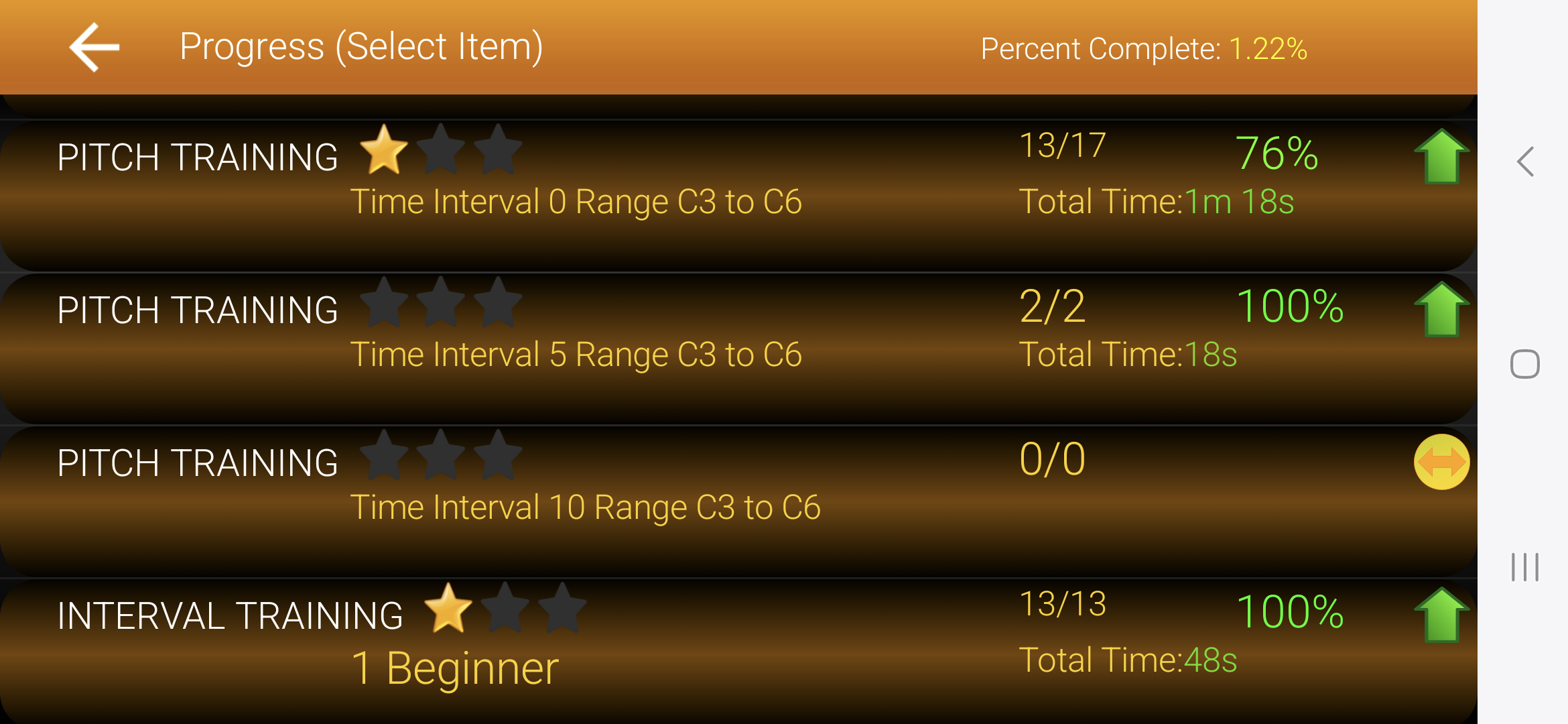 Captura de pantalla 3 de Piano Ear Training