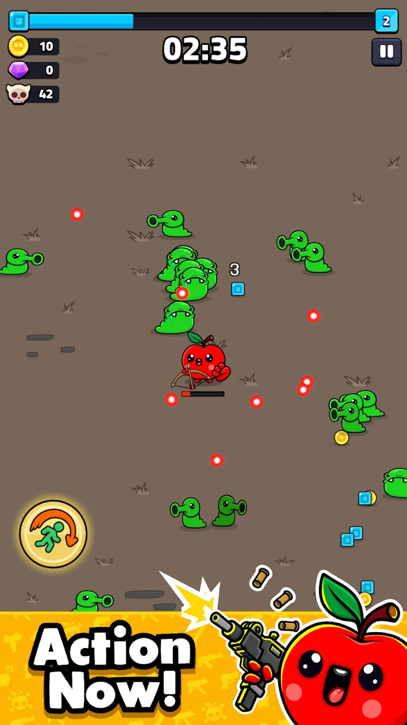 Imagen de juego de Apple Grapple: Survivor 6