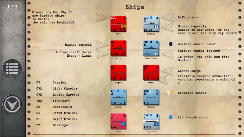 Carrier Battles – Pacific War captura de pantalla del juego 6