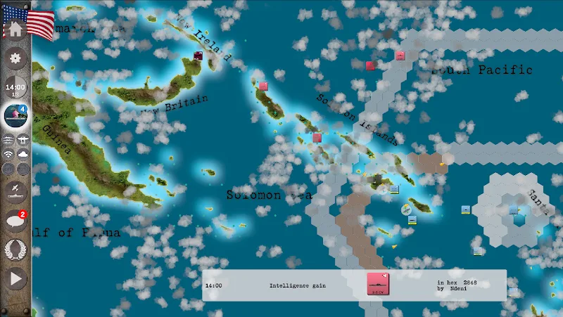 Carrier Battles – Pacific War captura de pantalla del juego 2