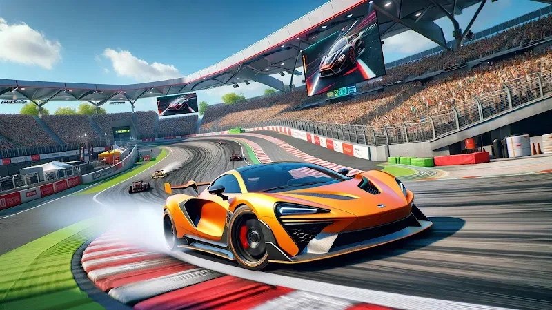 Captura de pantalla 4 de Car Racing Multiplayer- Legend