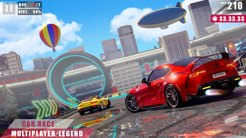Captura de pantalla 3 de Car Racing Multiplayer- Legend