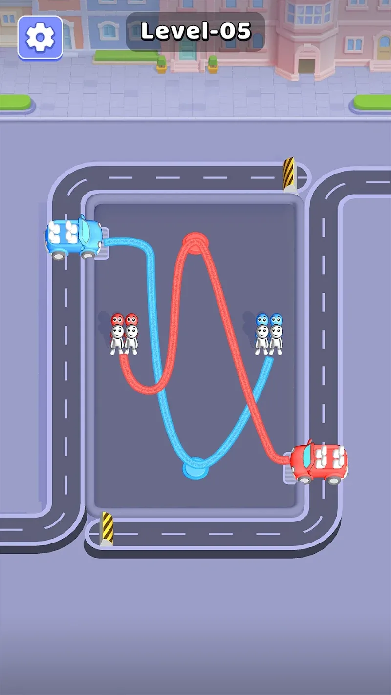 Vista previa de la jugabilidad de Car Jam 3D: Parking Fever 2