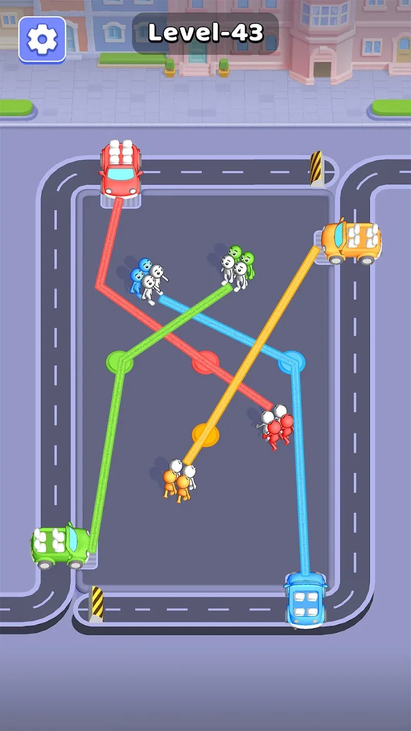 Vista previa de la jugabilidad de Car Jam 3D: Parking Fever 4