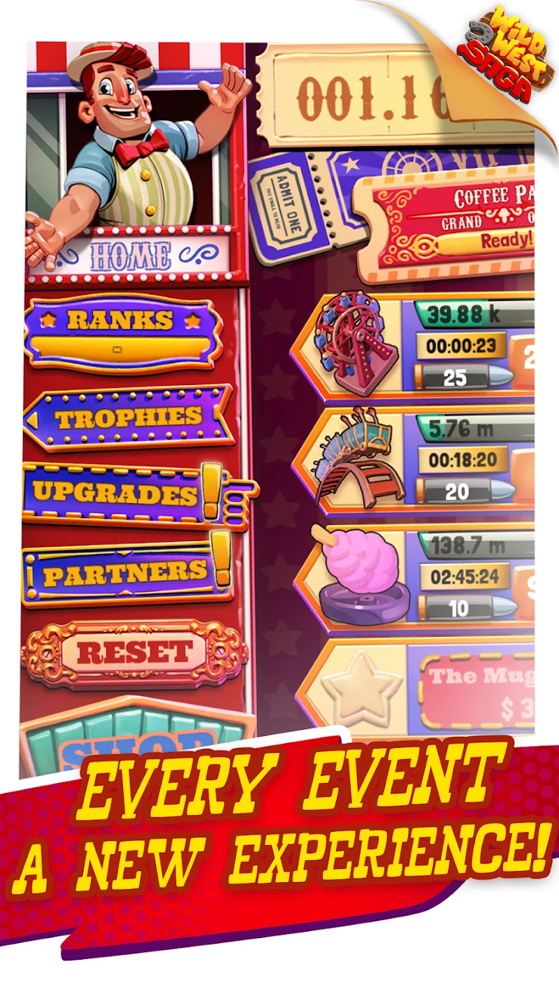 Idle Tycoon: Wild West Clicker preview 6