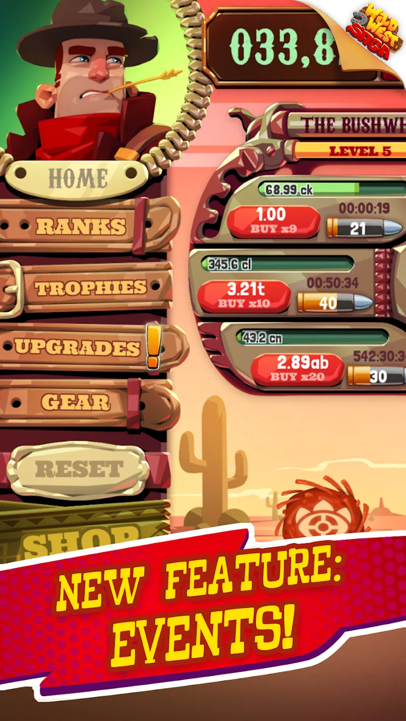 Idle Tycoon: Wild West Clicker preview 7