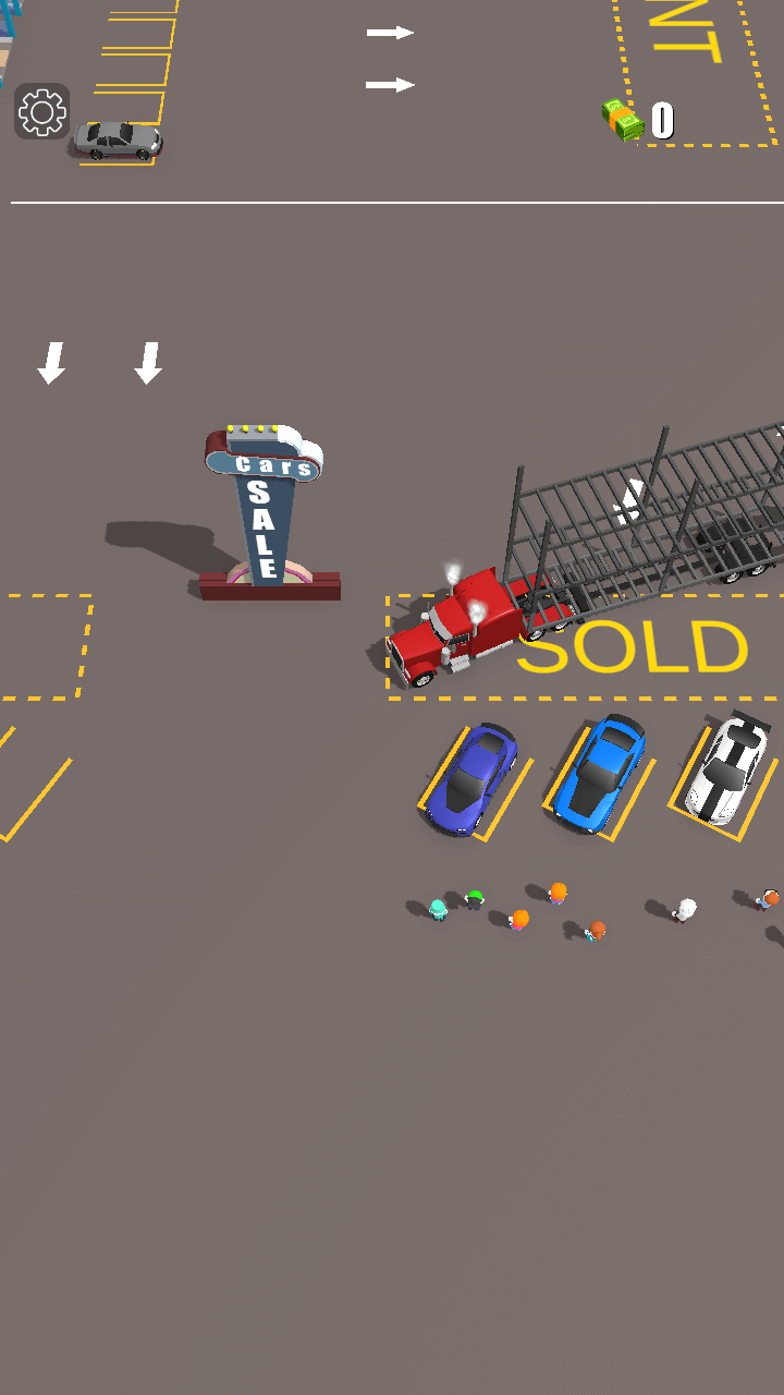 Captura de pantalla del juego Car Factory 6