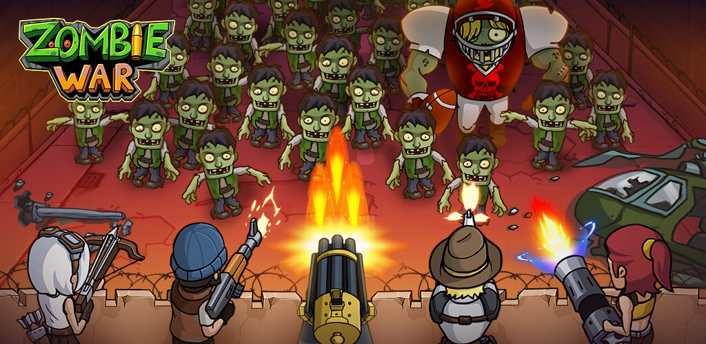 Captura de pantalla 1 de Zombie War Idle