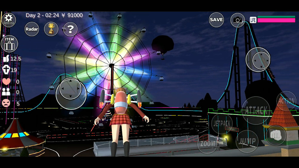 Captura de pantalla de SAKURA School Simulator 4