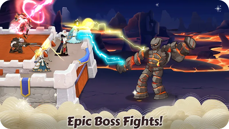 Captura de pantalla 5 de Castle Defense – Idle War