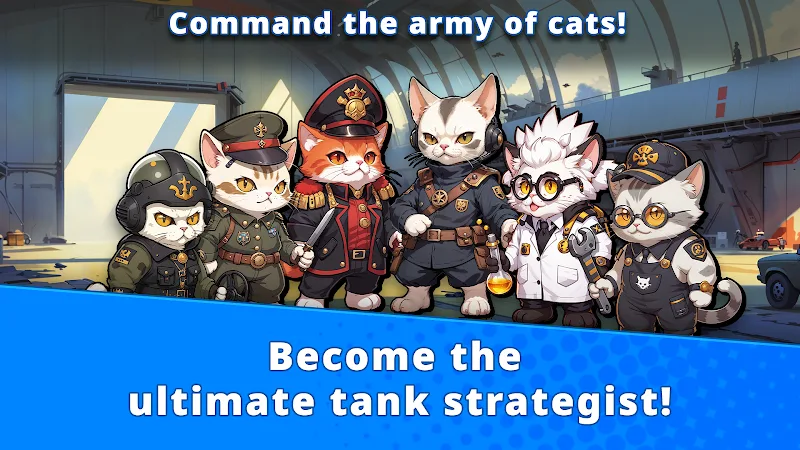 Captura de pantalla 3 del juego Cat Commanders: Tank Wars