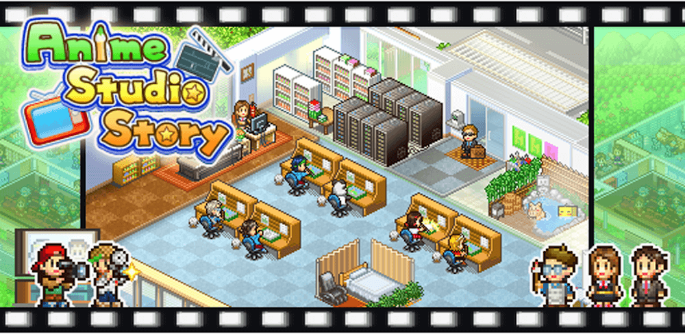 Captura de pantalla del juego Anime Studio Story 1