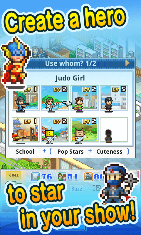 Captura de pantalla del juego Anime Studio Story 3