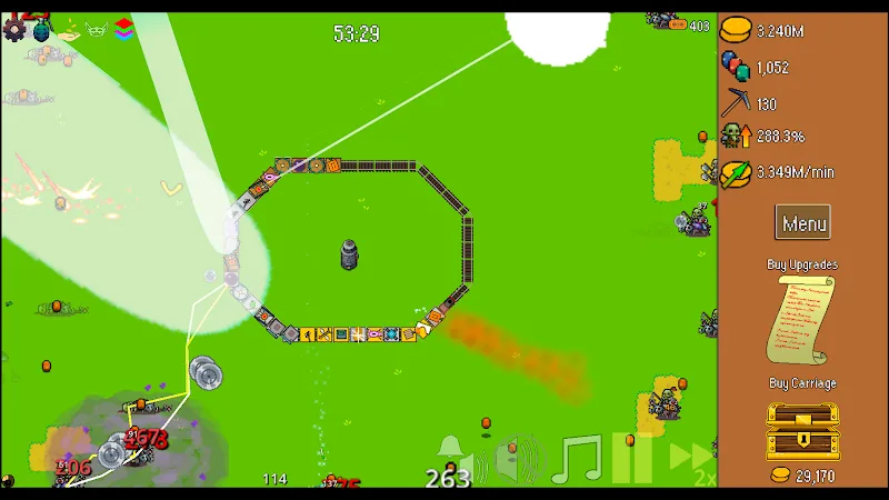 Captura de pantalla 2 del juego All Aboard! Defense Express