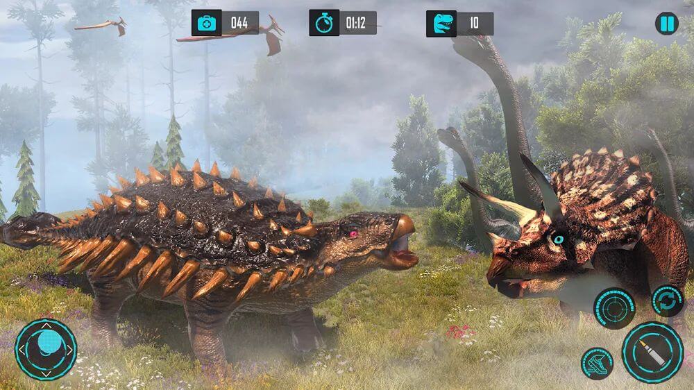 Screenshot 5 do gameplay de Real Dino Hunting Gun Games