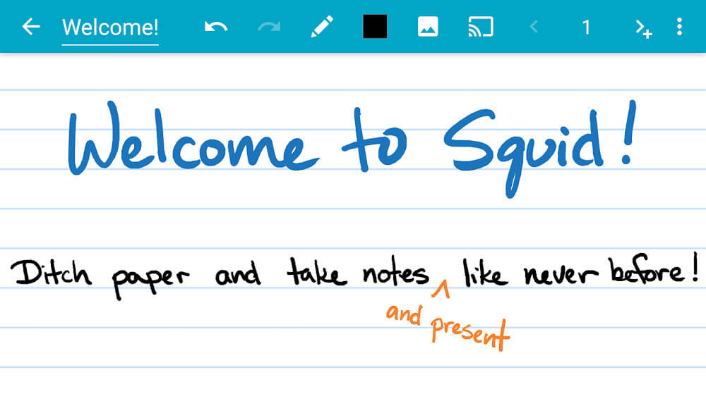 Capture d'écran Squid - Take Notes & Markup PDFs 2