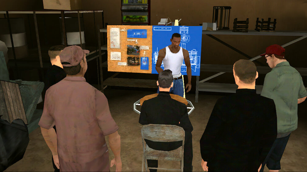 Captura de pantalla del gameplay de GTA: San Andreas 6