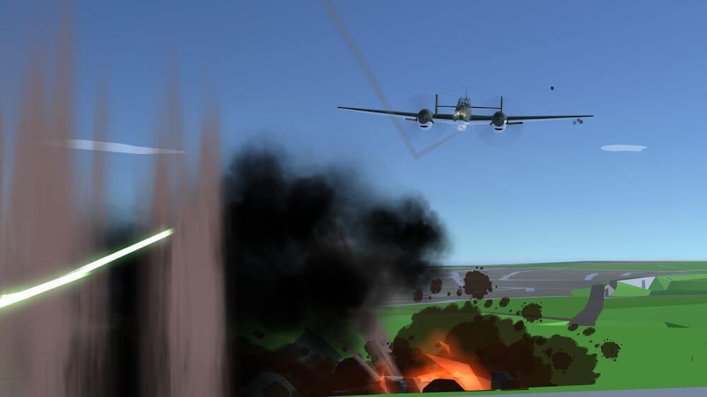 Tangkapan layar Sky On Fire 1940 6