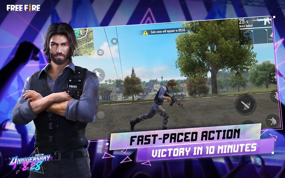 Vista previa de gameplay 3 de Garena Free Fire