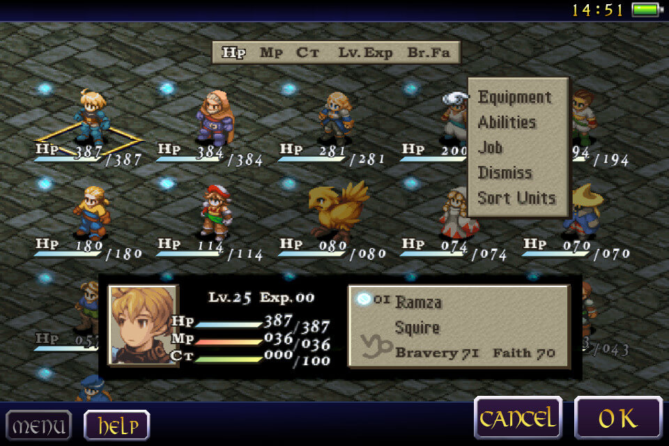 Captura de pantalla 3 de FINAL FANTASY TACTICS: WotL