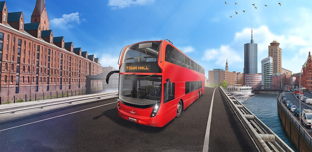 Bus Simulator CR Captura 1 – Explora las bulliciosas calles y los pintorescos paisajes de la ciudad
