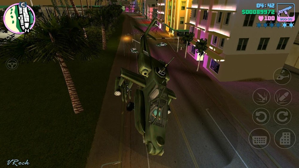 Captura de pantalla del juego Grand Theft Auto: Vice City 4