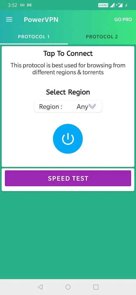 Capture d'écran Power VPN 7