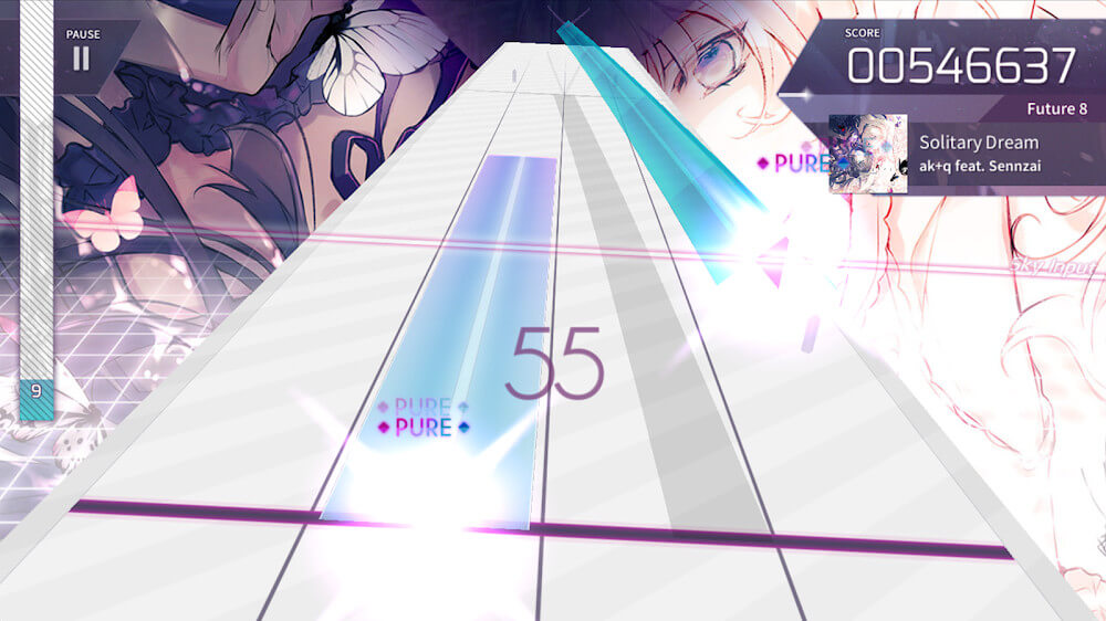 Captura de pantalla de Arcaea 5
