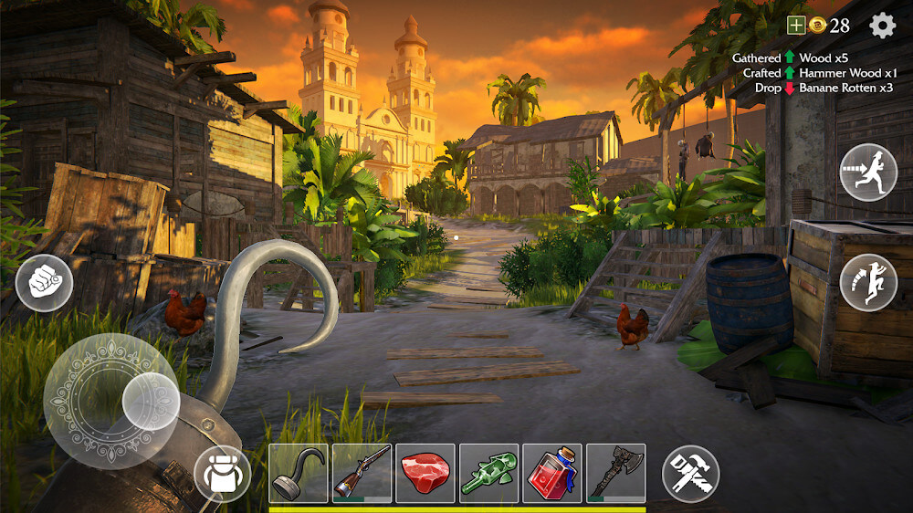 Last Pirate: Island Survival captura de pantalla 4