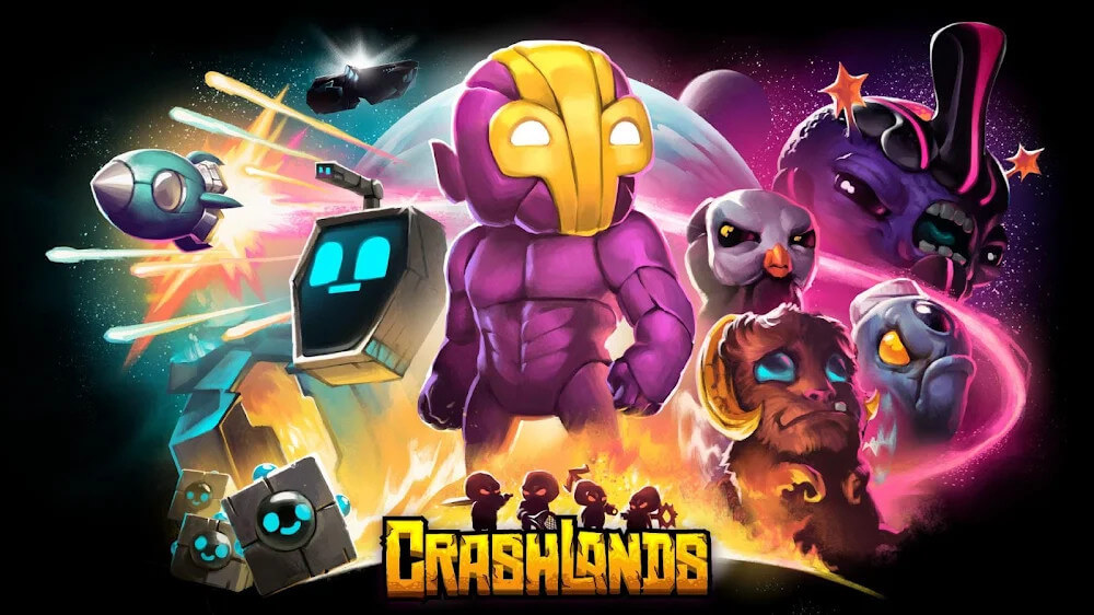 Captura de pantalla del juego Crashlands 2