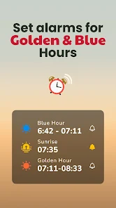Aperçu de l'écran 3 de Sunset & Sunrise Sun Ephemeris