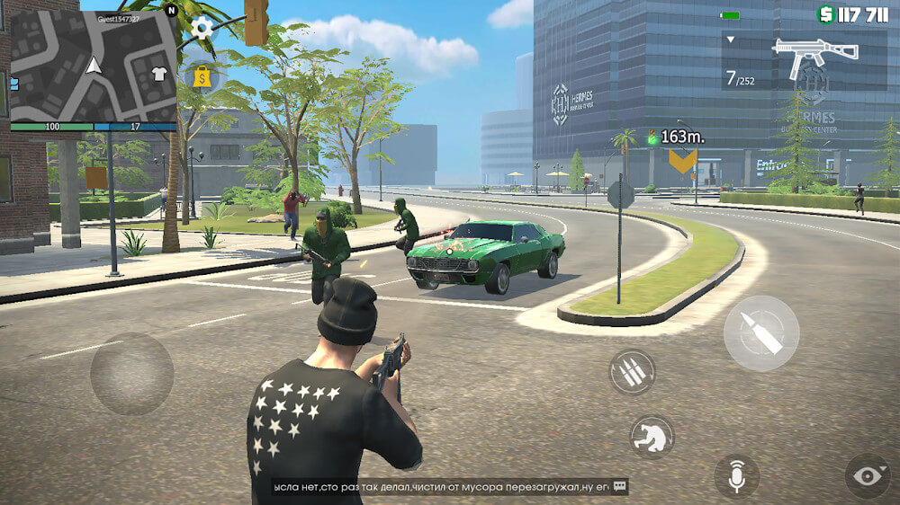 Captura de pantalla 2 de la jugabilidad de Grand Criminal Online