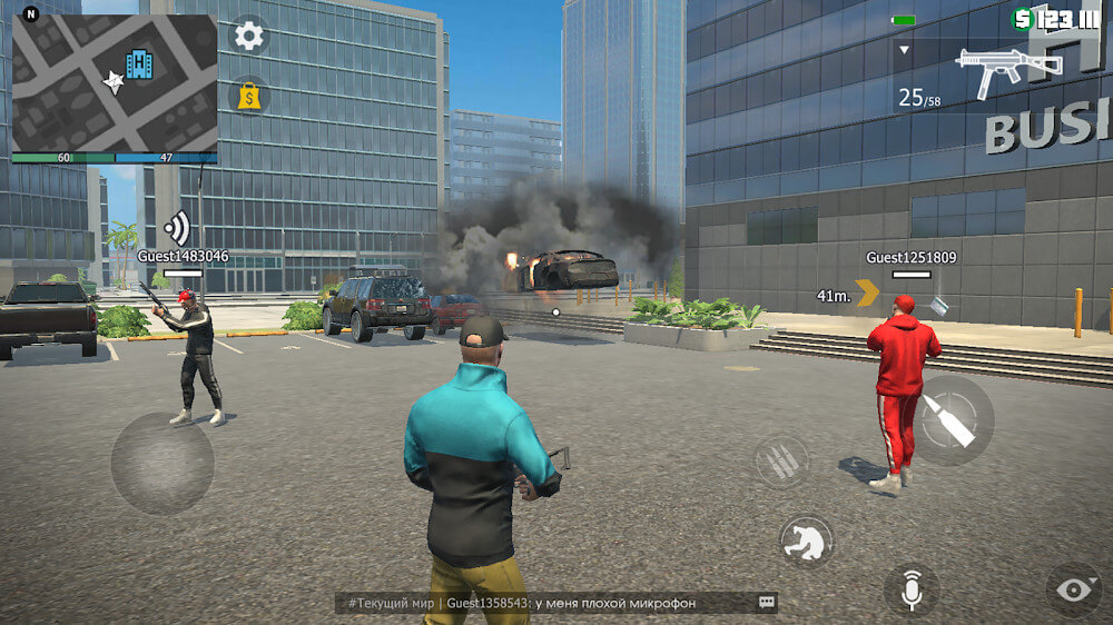 Captura de pantalla 5 de la jugabilidad de Grand Criminal Online